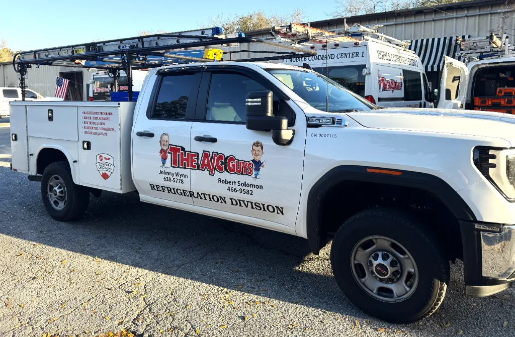 The A C Guys Company Truck And Vans